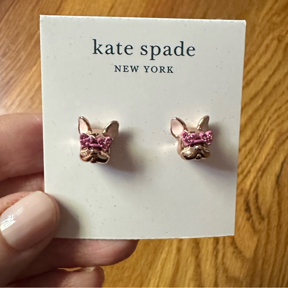 NEW Kate Spade Frenchie Earrings